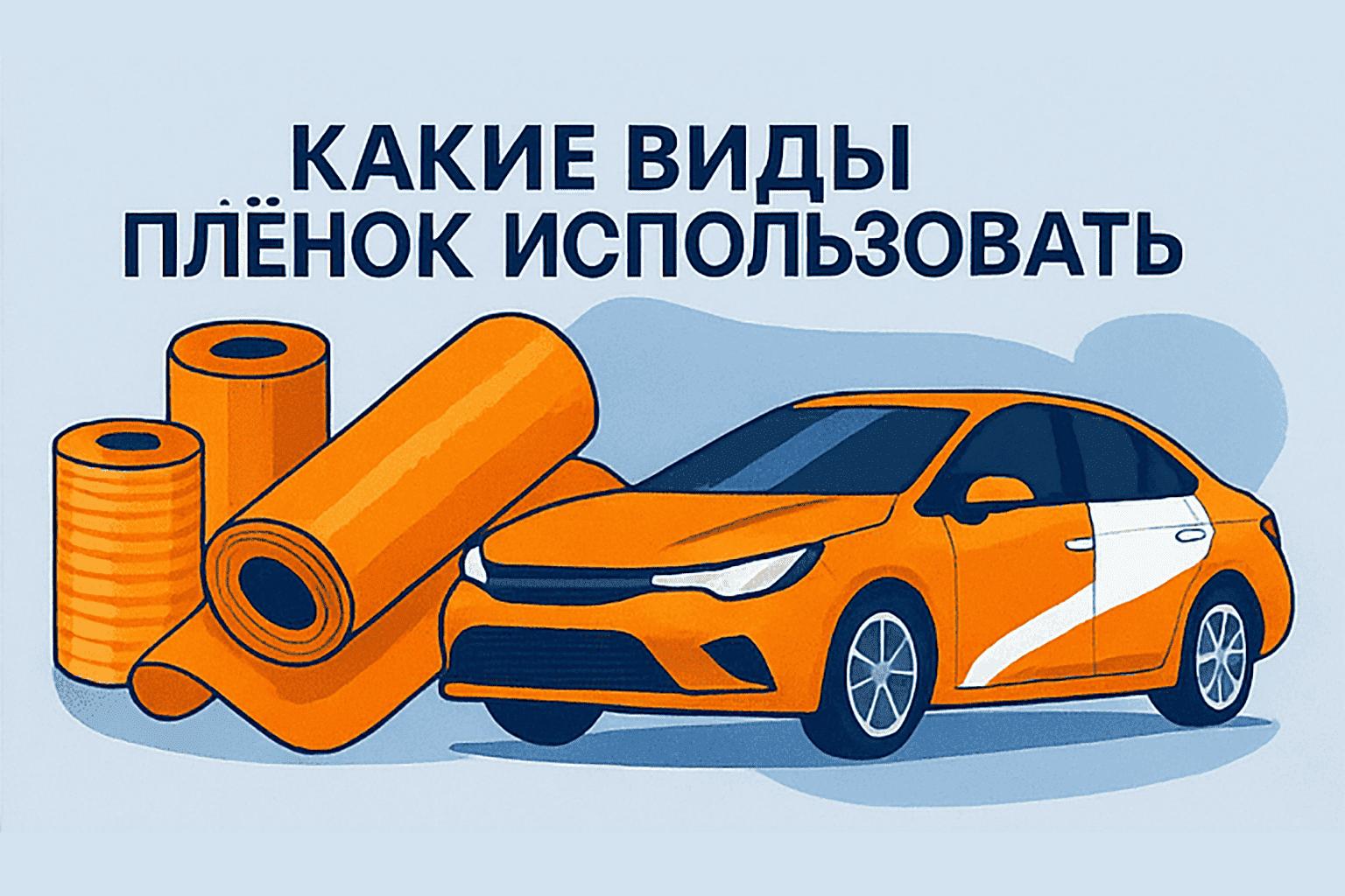 Какие виды плёнок использовать для оклейки автомобиля: сравнение, срок службы и рекомендации